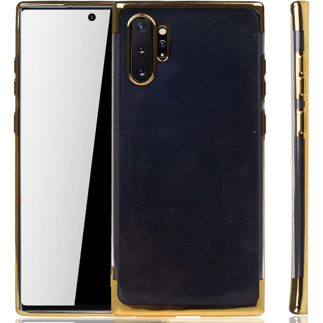 König Design Handyhülle für Samsung Galaxy Note 10 Plus Case Cover Schutz Schutzhülle Gold (Samsung Galaxy Note 10 Plus)...