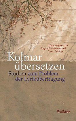 Produktbild Kolmar übersetzen (Deutsch, Regina Viehner Nörtemann, 2013)
