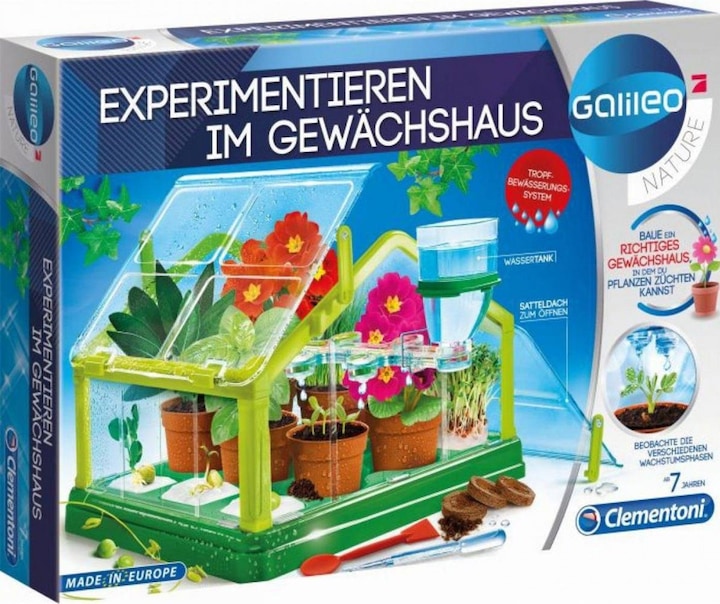 Produktbild Clementoni Experimentieren im Gewächshaus