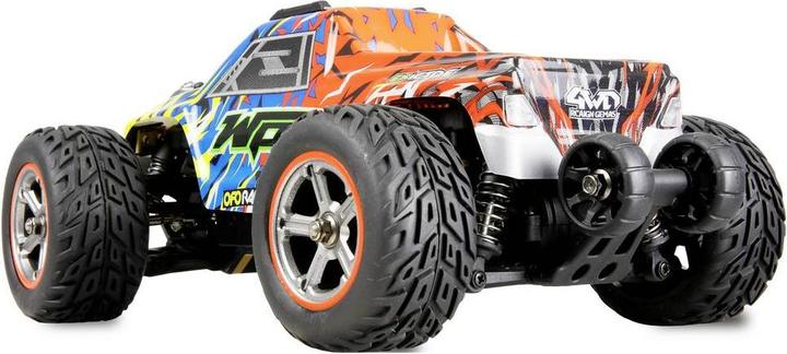 Image du produit Amewi MAX20 Monstertruck Brushed 4WD 1:20 RTR blau/orange (RTR Prêt à fonctionner)