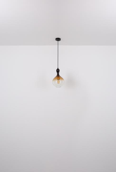 Image du produit Globo Lampe à Suspendre Métal Noir Mat, 1xe27 (E27)