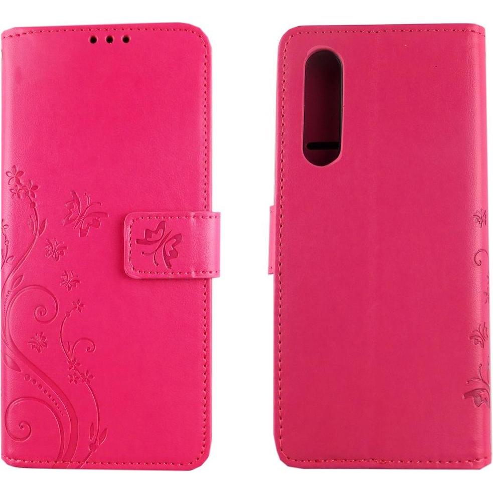 König Design Hülle Handy Schutz für Huawei P30 Case Cover Tasche Wallet Etui Handyhülle Neu (Huawei P30), Smartphone Hül...