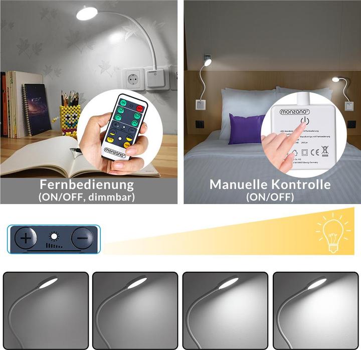 Produktbild Monzana LED Steckerlampe (210 lm)
