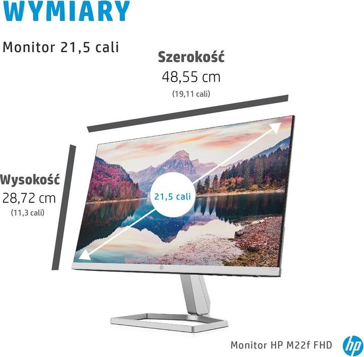 Actual product image HP M22f (1920 x 1080 pixels, 21.50")