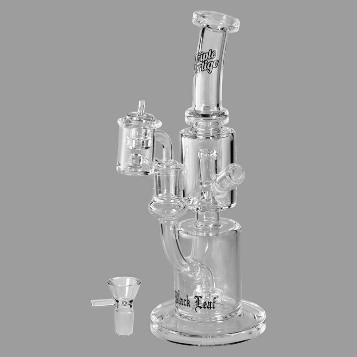 Produktbild Black Leaf Glasbong TRIPLE VERTIGO Bong Vantikick-System