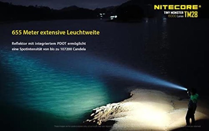 Produktbild Nitecore TM28 - 6000 Lumen (14.20 cm, 6000 lm)