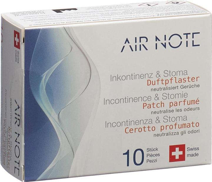 Actual product image Air Note Incontinence & Stoma Scented Plaster 10 pieces (10 x)