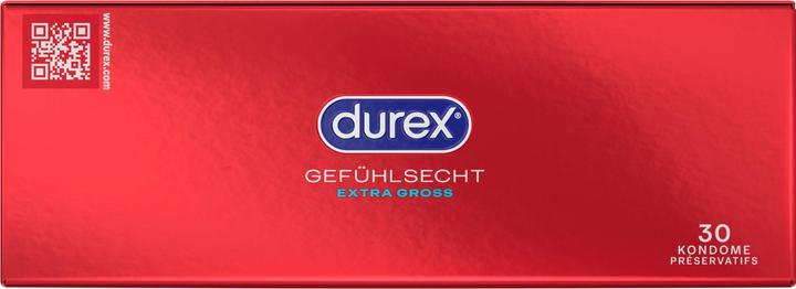 Produktbild Durex Gefühlsecht XXL (30 Stk.)