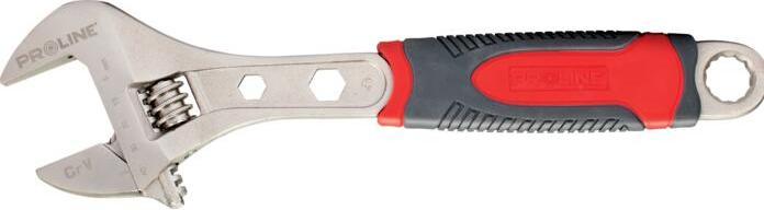 Actual product image Proline Pro-Line adjustable Swedish spanner, 250 mm rubber handle (29321) (35 mm)