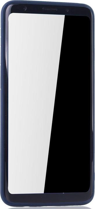 Produktbild König Design Handyhülle für Samsung Galaxy S9 Schutzcase Backcover Bumper Etuis Rahmen Blau (Samsung Galaxy S9+)