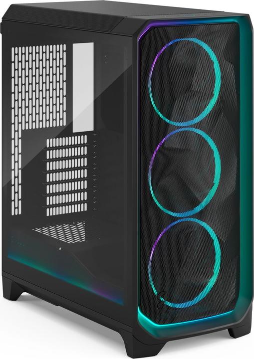 Actual product image Fractal Meshify 3 Ambience Pro RGB Light Tint Black (ATX, Mini-ITX, mATX, E-ATX)