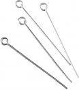 Actual product image Rayher Kettelstift, 0, 7mm ø, platinum, 20 pieces