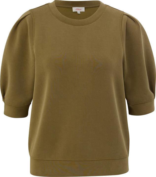 Produktbild s.Oliver Sweatshirt Sweatshirt mit halblangem Arm (38)