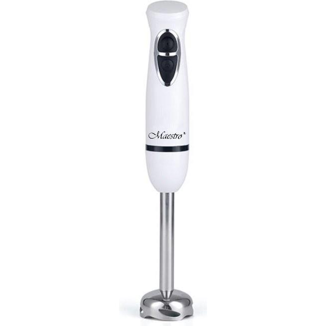 Thumbnail - Maestro MR510 Mixer Kochmixer Schwarz Weiss 300 W, Stabmixer, Weiss, Schwarz