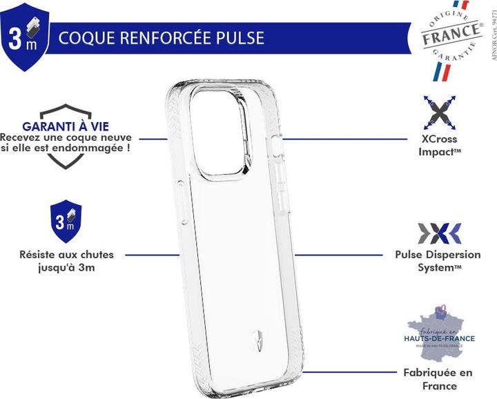 Produktbild Force Pulse M-i-F Clear iPhone 14 Pro (Apple iPhone 14 Pro)