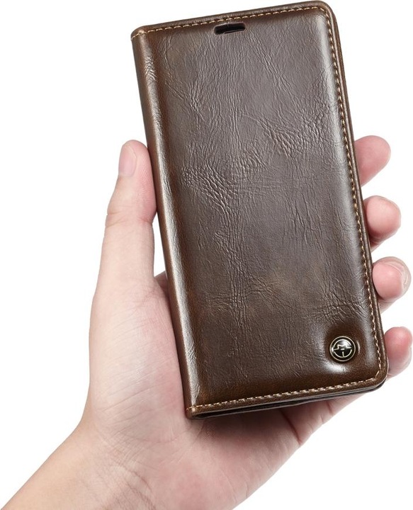 Produktbild Caseme Apple iPhone XS Classic Leder Case Karten Hülle Etui (Apple iPhone XS)