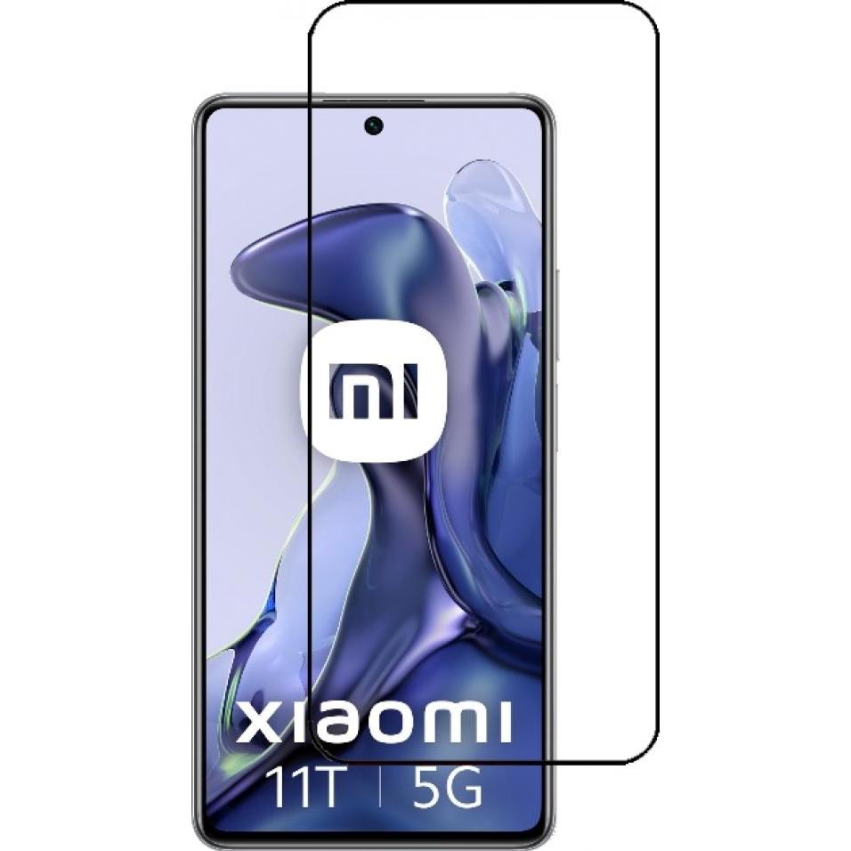 Thumbnail - Screenguard Xiaomi 11T Full Screen Panzerglas Schutzfolie 2.5D 9H (1 Stück, Xiaomi 11T), Smartphone Schutzfolie, Schwarz