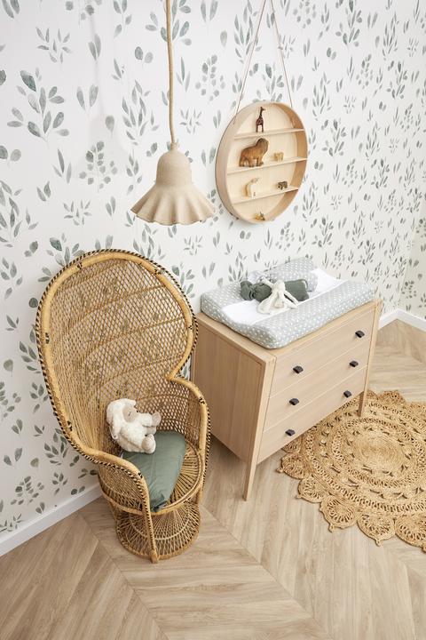 Image du produit Meyco Housse pour matelas à langer Little Dots - vert forêt - 50x70cm (50 x 70 cm)