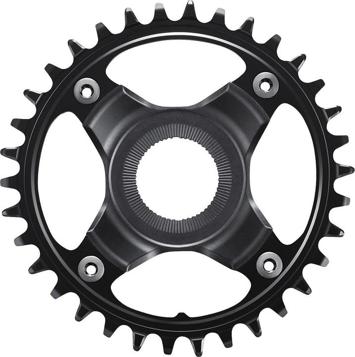 Productafbeelding Shimano Kettingblad STEPS SM-CRE80 38 tanden 55 mm kettinglijn 12-speed zwart (38)