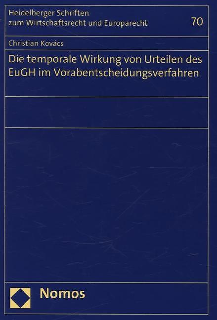Produktbild im Vorabentscheidungsverfahren (Deutsch, Christian Kovács, 2015)
