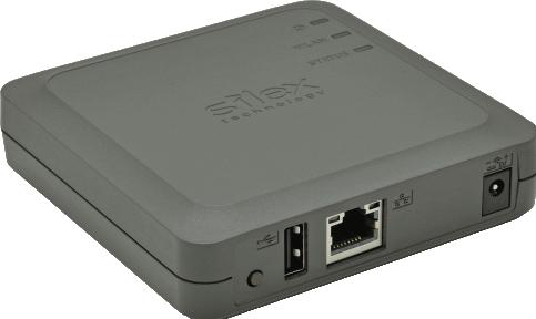 Actual product image Silex DS-520AN Wireless/Wired USB Device Server 802.11 a/b/g/n up to 300 Mbps - Enterprise Security 802.1X
