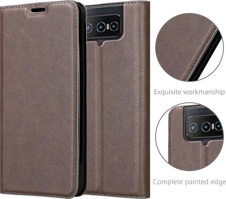 Productafbeelding Cadorabo Boek Invis. Magnetisch deksel (Asus Zenfone 8 Flip)