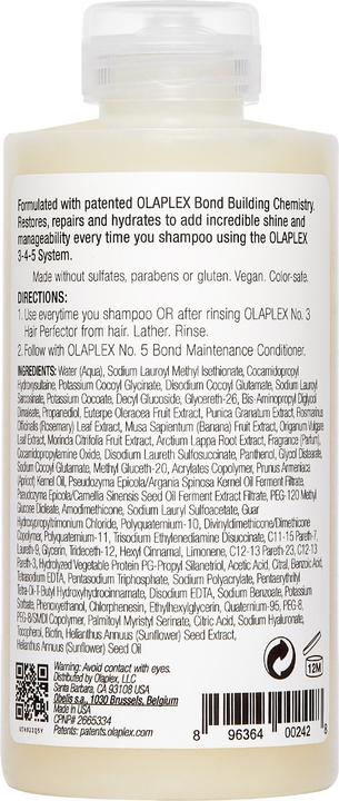 Actual product image Olaplex Bond Maintainance (Liquid shampoo, 250 ml)