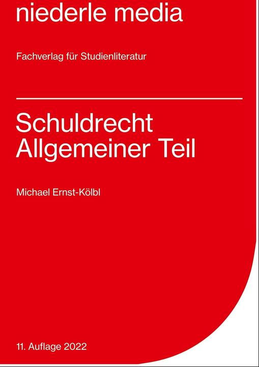 Produktbild Schuldrecht Allgemeiner Teil (Deutsch, Michael Ernst-Kölbl, 2022)