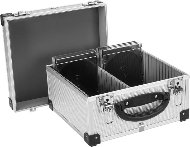 Produktbild Anndora CD-Aufbewahrungskoffer für 40 Standard-Hüllen (CDs)