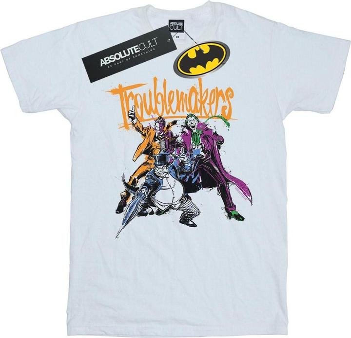Image du produit - T-shirt BATMAN TROUBLEMAKERS - Homme (3XL)
