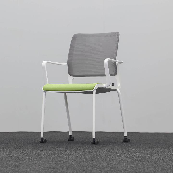 Immagine prodotto Sitag 4-Fuss Stühle SitagXilium Mesh Grün mit Fixarmlehnen, Neu (48 cm)
