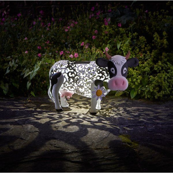 Smart Garden Solar Silhouette Lampe Daisy Cow