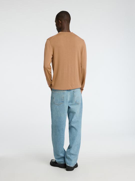 Produktbild Selected 100% Merinowoll Pullover mit Rundhalsausschnitt (M)