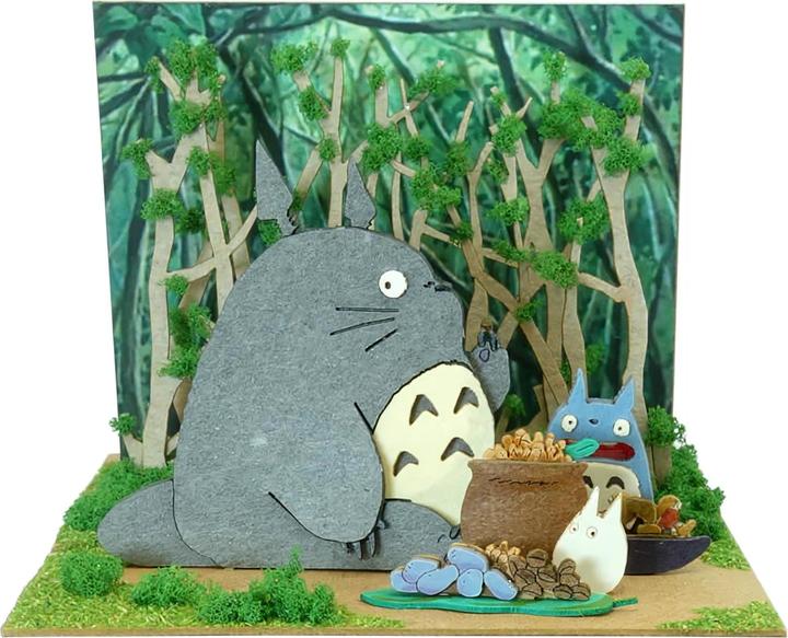 Actual product image Sankei Mein Nachbar Totoro - Fest im Wald - Paper Art Box