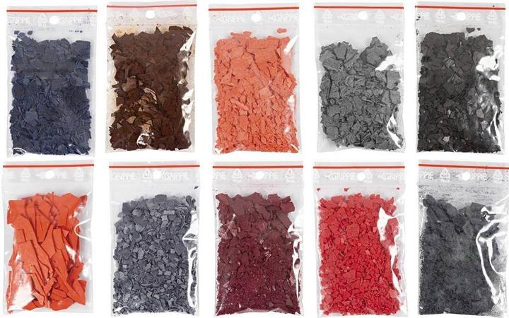 Beige, Blau, Creme, Dunkelrot, Gelb, Grün, Hellblau, Hellgrau, hellrosa, Pink