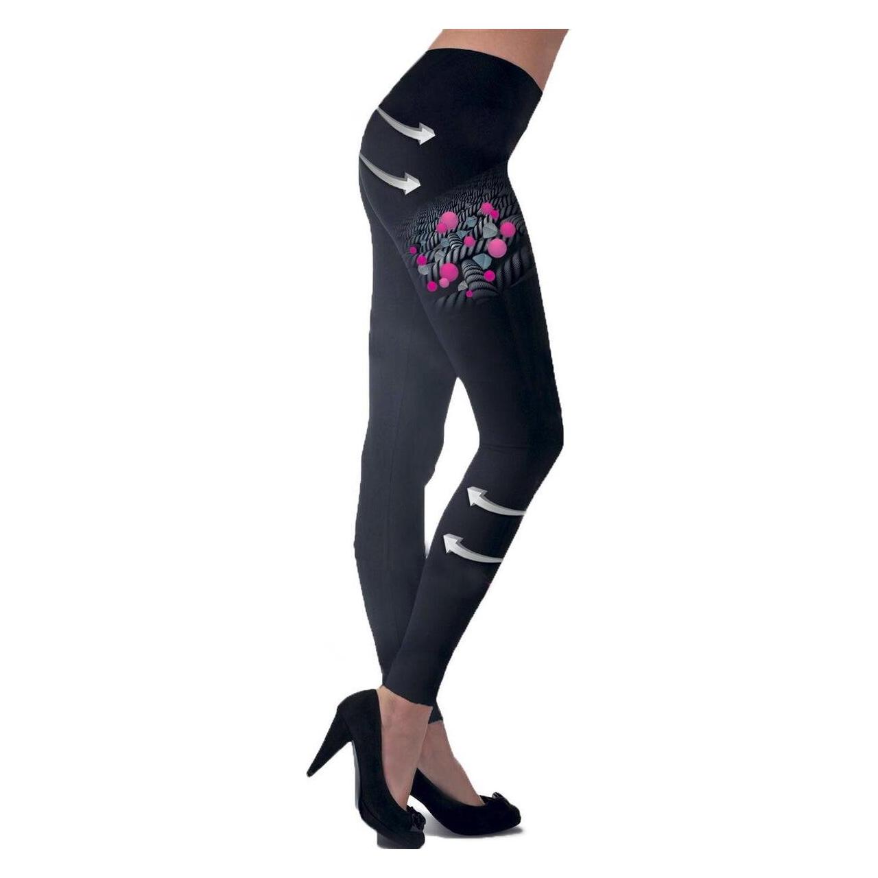 Lanaform, Damen, Tights, Cosmetex (L), Schwarz