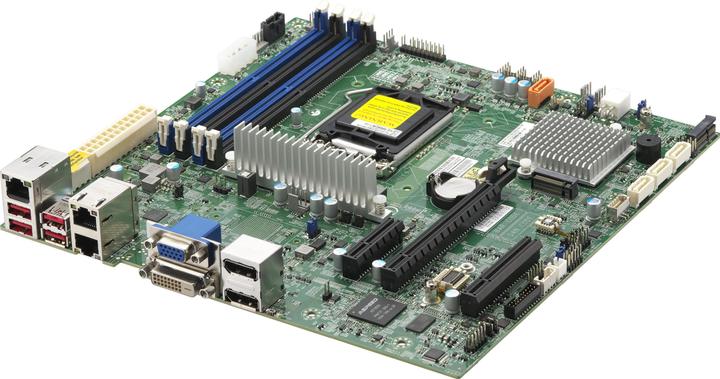 Image du produit Supermicro Carte mère X12SCZ-F (LGA 1200, Intel W480, mATX)
