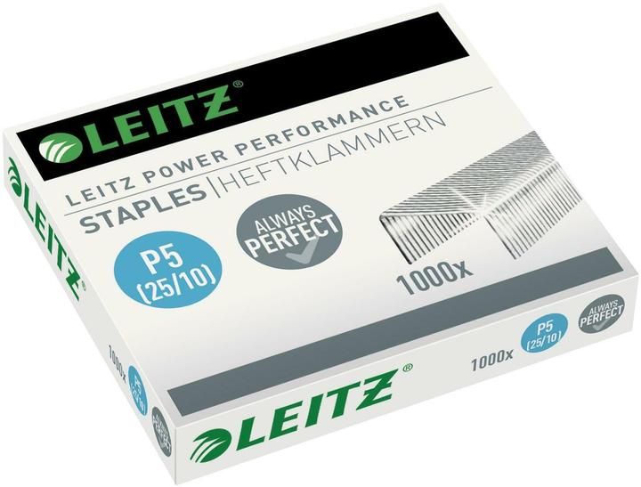 Actual product image Leitz Staples P5, 10mm, galvanized, 1000 pieces (1000x)