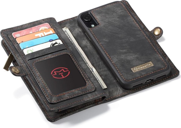 Immagine prodotto Caseme Apple iPhone XR Custodia per carte di credito a portafoglio in vera pelle (Apple iPhone XR)