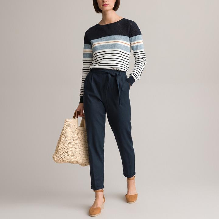 Produktbild Anne Weyburn Joggpants mit Gürtel (34)