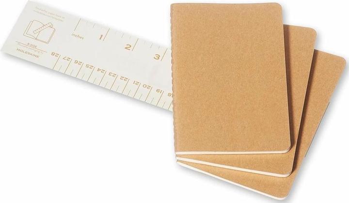 Actual product image Moleskine Cahier Pocket (A6, Plain, Soft cover)
