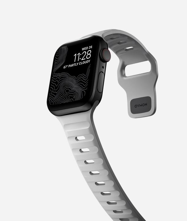 Produktbild Nomad Sport Strap V2 40mm/38mm Lunar Gray (40 mm, Kunststoff)