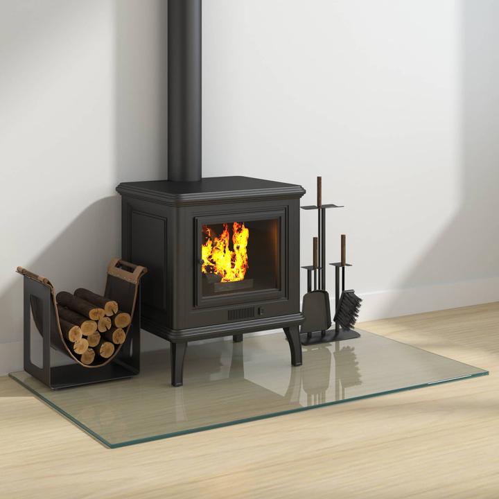 Produktbild vidaXL Feuerstelle Glasplatte (60 cm)