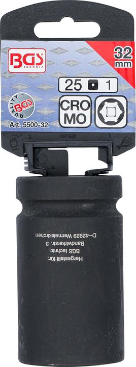 Produktbild BGS Kraft-Steckschlüssel-Einsatz (32 mm)