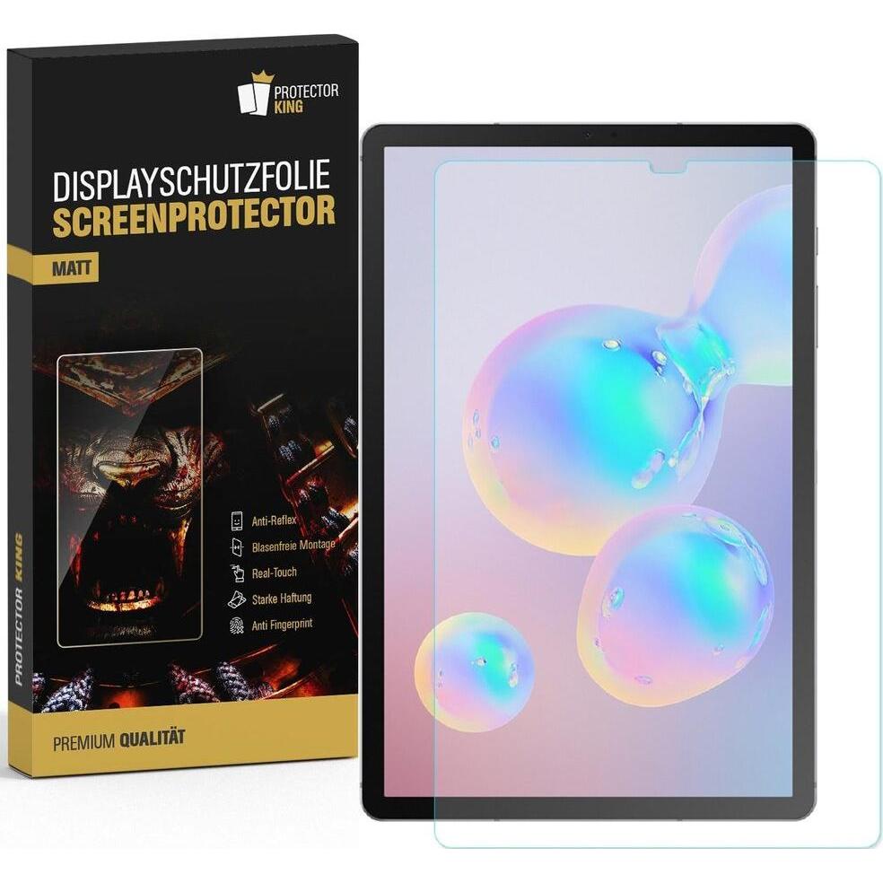 Protectorking 4x Premium Displayschutzfolie Matt Entspiegelt (4 Stück, Galaxy Tab S6 Lite), Tablet Schutzfolie