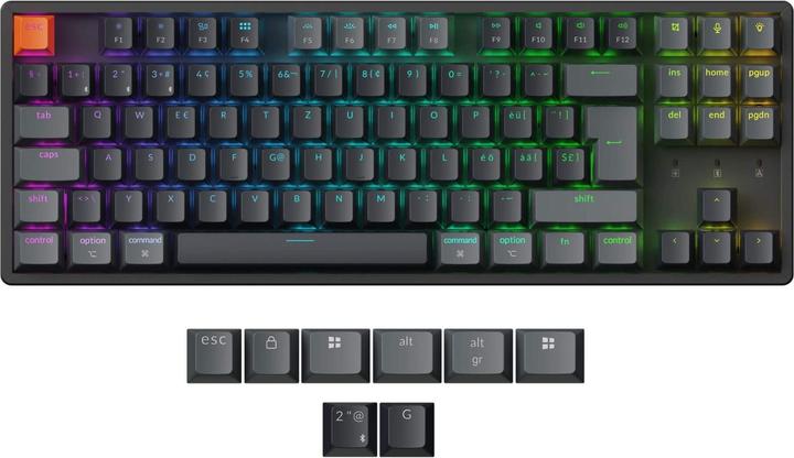 Immagine prodotto Keychron K8 QMK (Version 2) (CH, Senza fili, Cablato)