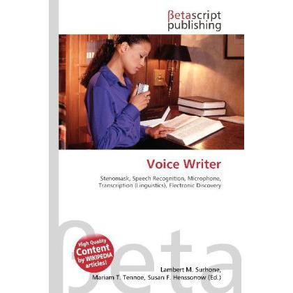 Voice Writer, Fachbücher