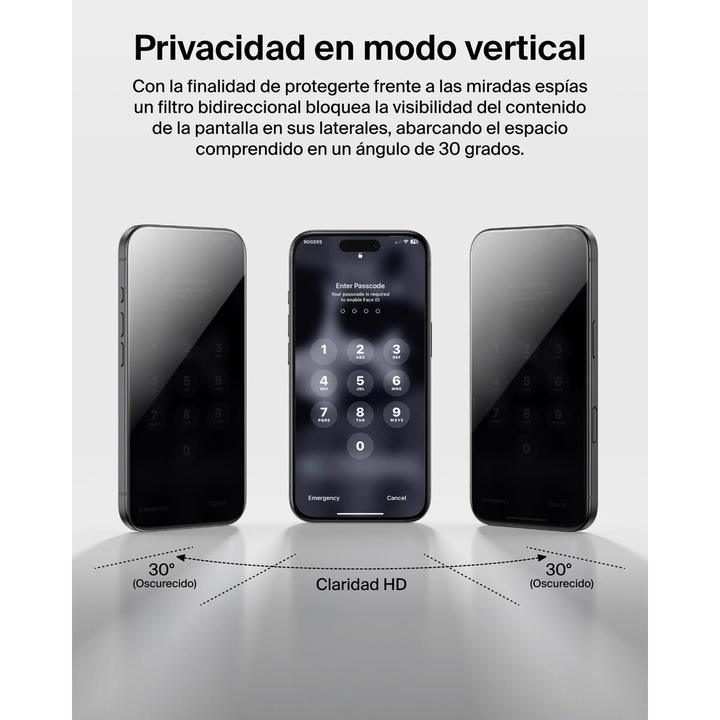 Actual product image Belkin Invisiglass Privacy (1 pcs., Apple iPhone Air)