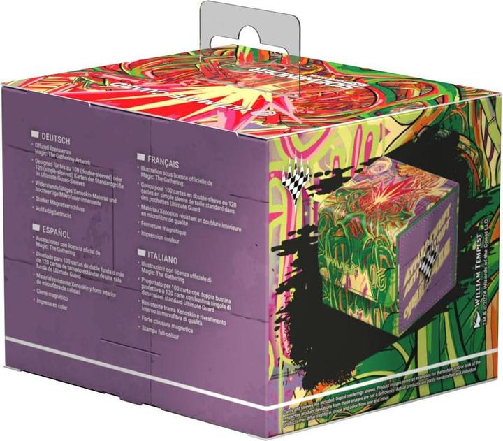 Actual product image Ultimate Guard Sidewinder 100+ Xenoskin Magic: The Gathering "Aetherdrift" - Design 8