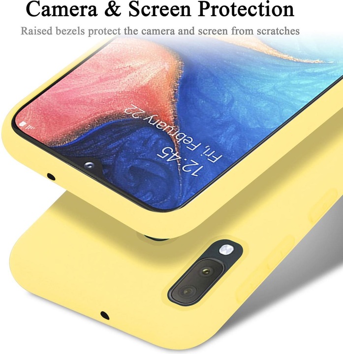 Produktbild Cadorabo TPU Liquid Silicone Case Cover (Samsung Galaxy A20e)